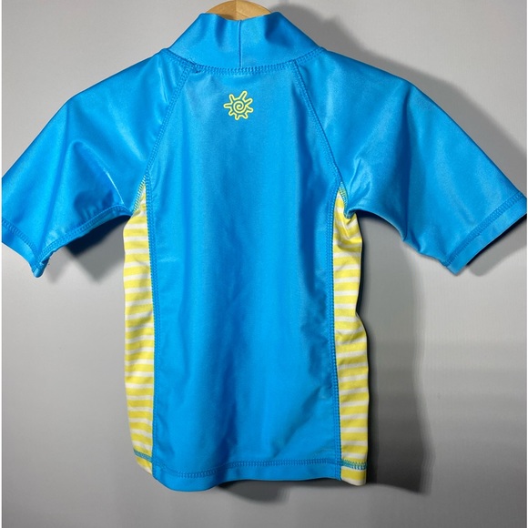 UV Skinz UPF 50+ Rash Guard Stripes and Sun Print size 2T - Picture 2 of 7